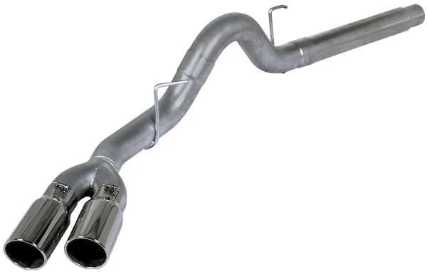 Diamond Eye 4" DPF-Back Stainless Sport Dual Exhaust System | 18-19 3.0L Powerstroke