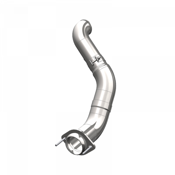 MBRP 4 Inch Turbo Down Pipe For 11-15 Ford 6.7L Powerstroke T409 Stainless Steel EO Num. D-763-1