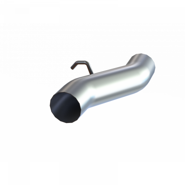 MBRP 4 Inch Exhaust Pipe For 06-07 Silverado/Sierra 2500/3500 T409 Stainless Steel Regular Cab Adaptor Duramax