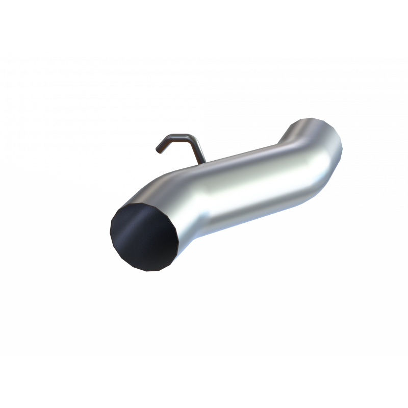 MBRP 4 Inch Exhaust Pipe For 06-07 Silverado/Sierra 2500/3500 T409 Stainless Steel Regular Cab Adaptor Duramax