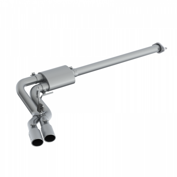MBRP 3 Inch Cat Back Exhaust System For 15-20 Ford F-150 Single Side Dual Aluminized Steel