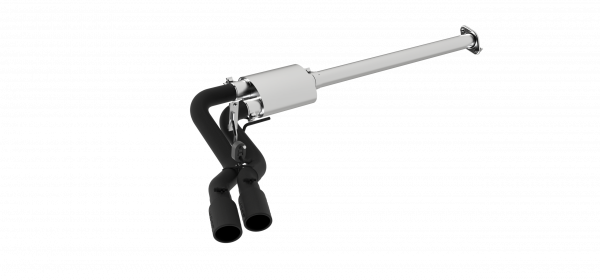 MBRP 3 Inch Cat Back Exhaust System For 15-20 Ford F-150 Single Side Dual Black