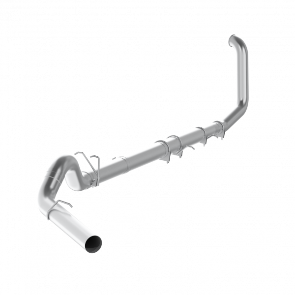 MBRP 5 Inch Turbo Back Off Road Single No Muffler Aluminized Steel For 99-03 Ford F-250/350 7.3L