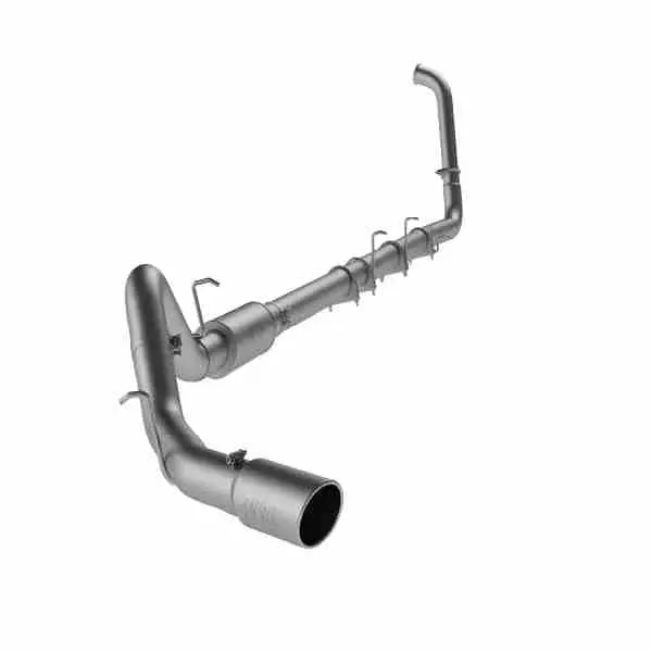 MBRP 4 Inch Exhaust System Kit Turbo Back For 03-07 Ford F-350/450/550 6.0L Single Side Exit T409 Stainless Steel