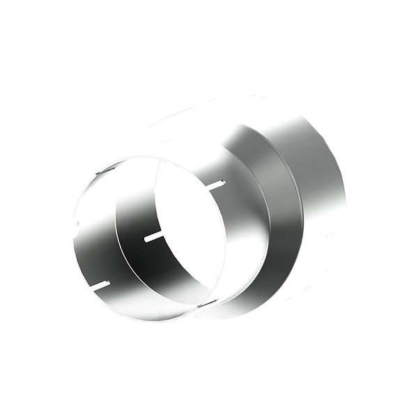 MBRP 4 Inch ID To 5 Inch ID Exhaust Pipe Adapter Aluminized Steel