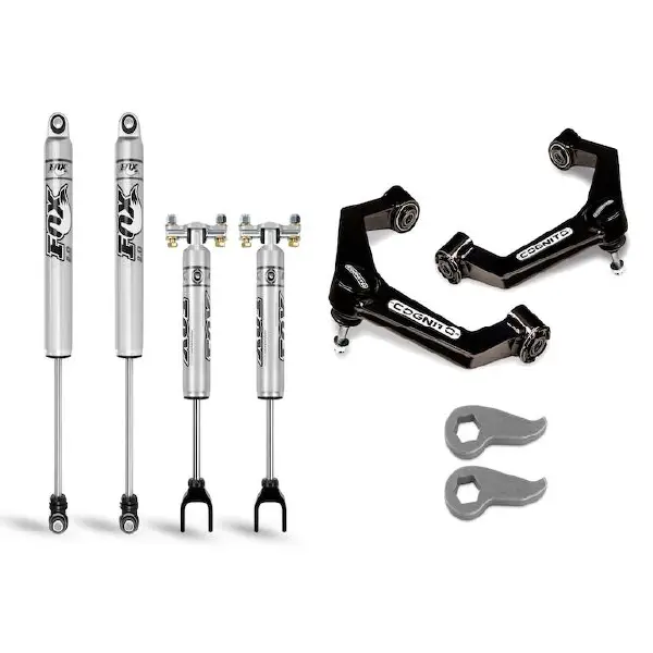 Cognito 3-Inch Performance Uniball Leveling Kit With Fox PS 2.0 IFP Shocks for 20-22 Silverado/Sierra 2500/3500 2WD/4WD