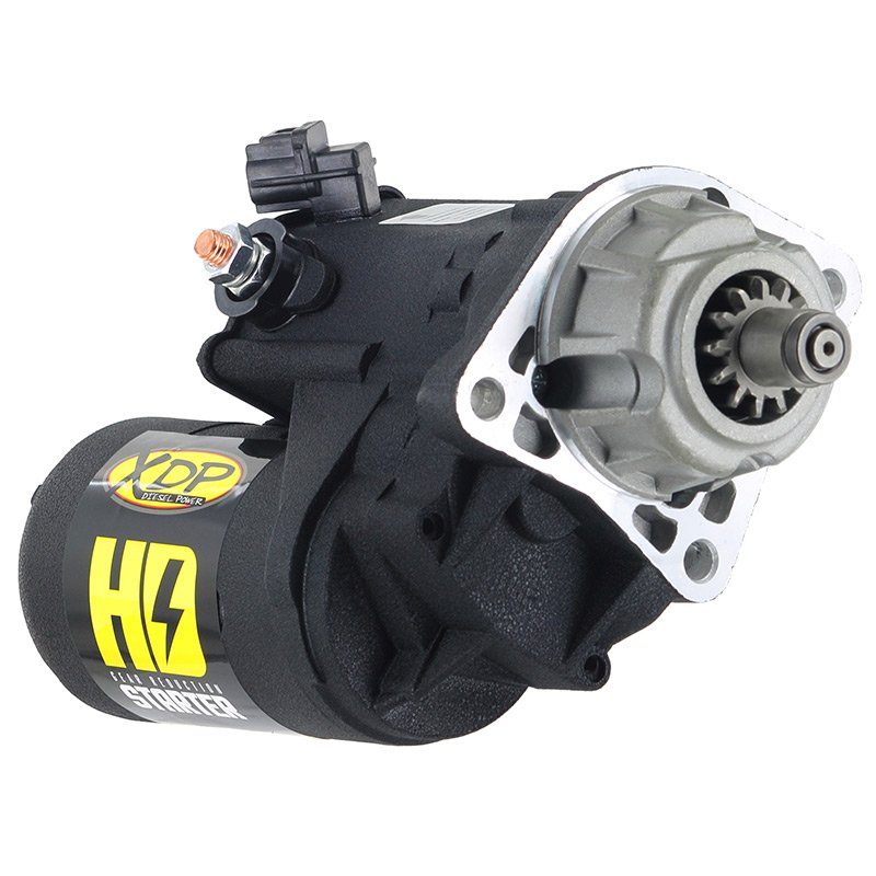 XDP Gear Reduction Starter 03-06 Dodge 5.9L Cummins Wrinkle Black XD258