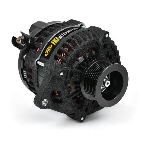 XDP Wrinkle Black HD High Output Alternator 2011-2019 GM 6.6L Duramax XD350