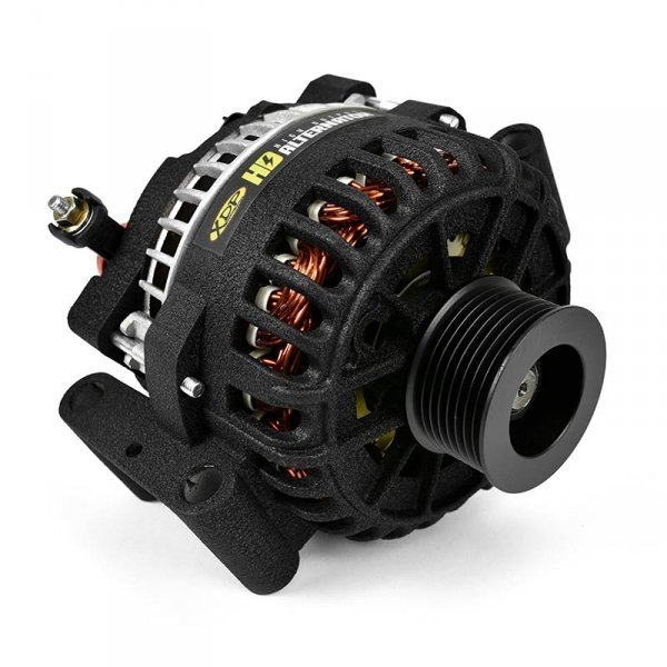 XDP Wrinkle Black HD High Output Alternator XD358 For 2003-2007 Ford 6.0L Powerstroke