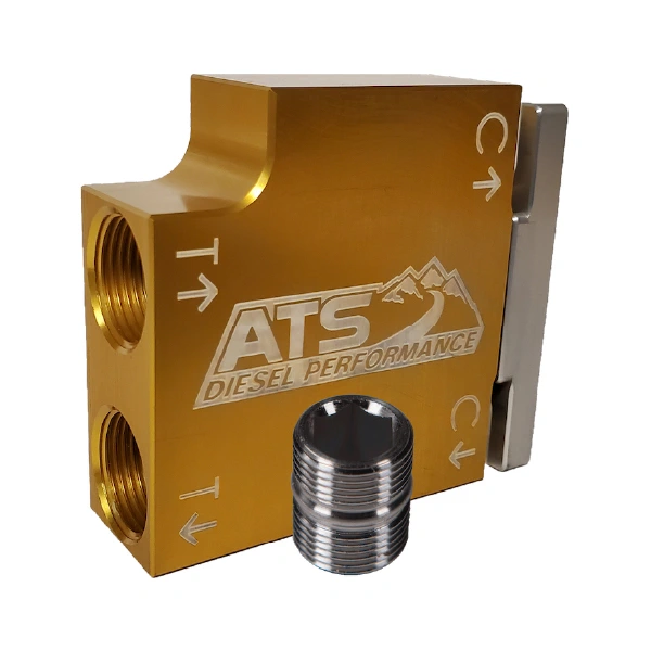 ATS Thermal Bypass Valve Up-Grade With Billet Filter Coupler | 19-22 6.7L Cummins