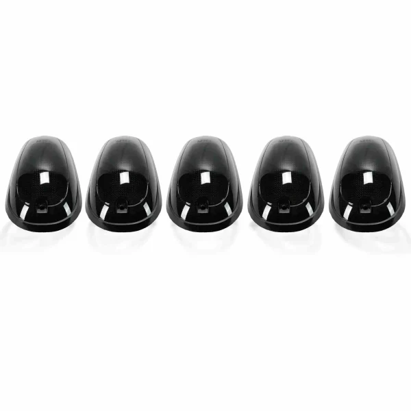 Recon 264146BKS Smoked Lens Amber/White Strobe LED Cab Lights | 03-18 Dodge 2500/3500