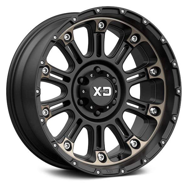 XD Series Hoss II 1-PC Wheel Satin Black Dark Tint