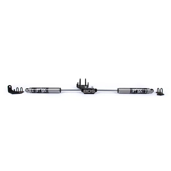 BDS Suspension BDS2013DF Fox 2.0 Dual Steering Stabilizer Kit | 94-02 Dodge 2500/3500