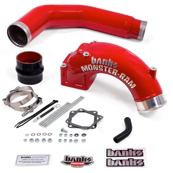Banks Power 42766 3.5" Monster-Ram Intake Manifold With Boost Tube | 03-07 5.9L Cummins
