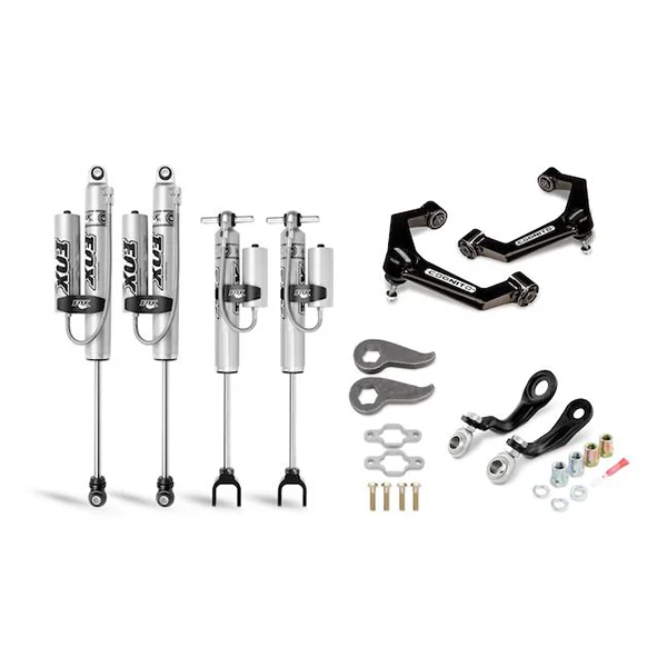 Cognito 3” Premier Leveling Kit with Fox PSRR 2.0 Shocks | 11-19 GM 2500/3500