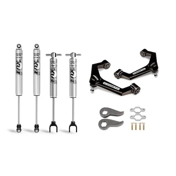 Cognito 3” Performance Leveling Kit with Fox PS 2.0 IFP Shocks | 11-19  GM 2500/3500