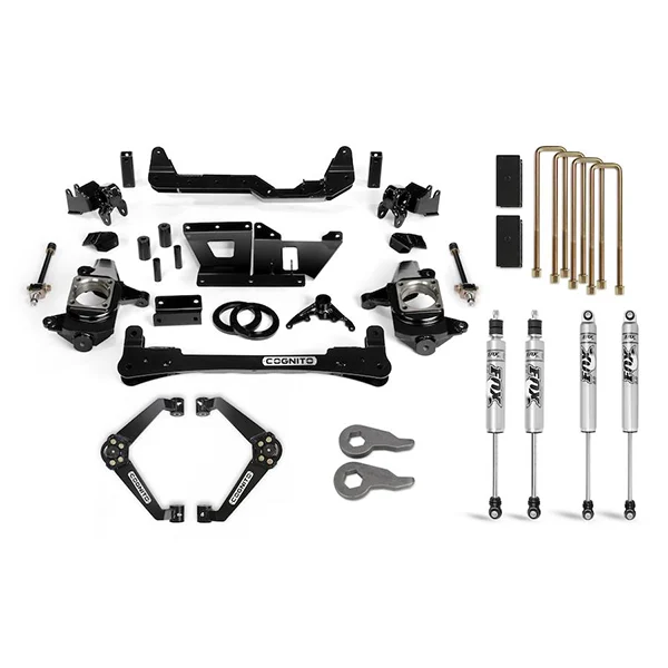 Cognito 6” Standard Lift Kit with Fox PS 2.0 IFP Shocks | 01-10 GM 2500/3500