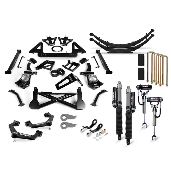 Cognito 12” Elite Lift Kit with Elka 2.5 Reservoir Shocks | 20-22 GM 2500/3500