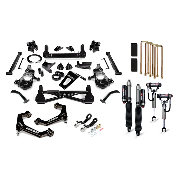 Cognito 7” Premier Lift Kit with Elka 2.5 Reservoir Shocks | 20-23 GM 2500/3500