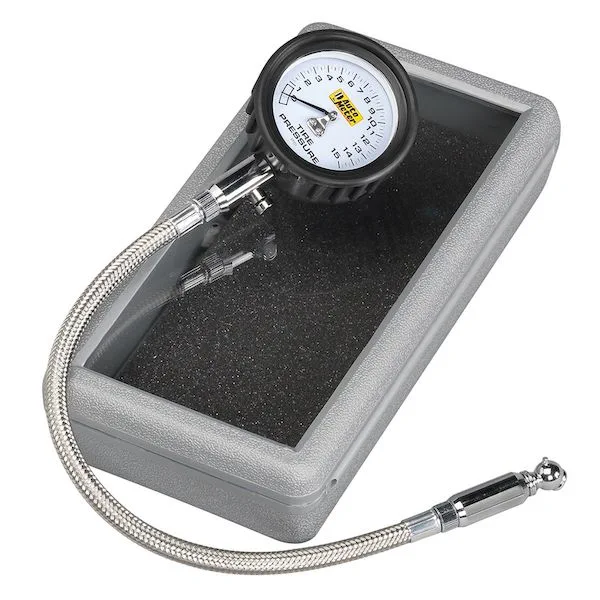 Auto Meter 2159 15  PSI Mechanical Tire Pressure Gauge