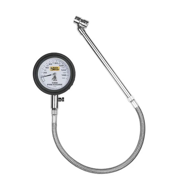 Auto Meter 2165 150 PSI Mechanical Tire Pressure Gauge