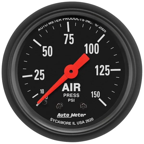 Auto Meter 2620 Z-Series Air Pressure Gauge