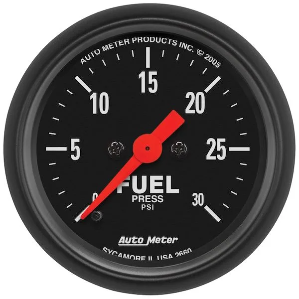 Auto Meter 2660 Z-Series Fuel Pressure Gauge