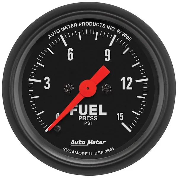 Auto Meter 2661 Z-Series Fuel Pressure Gauge