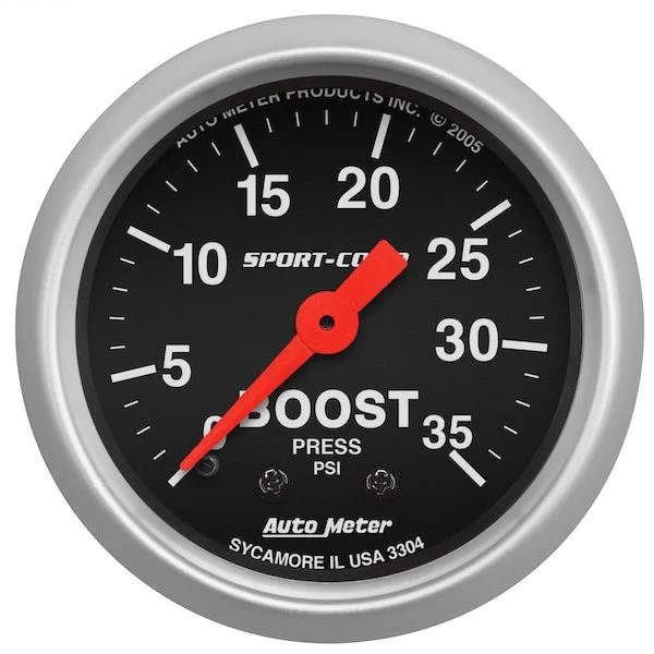 Auto Meter 3304 Sport-Comp Boost Gauge