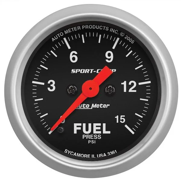 Auto Meter 3361 Sport-Comp Fuel Pressure Gauge