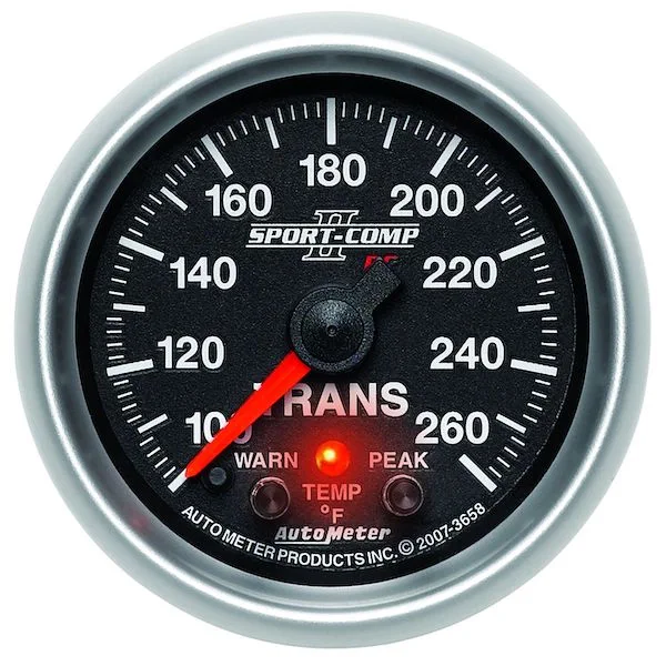 Auto Meter 3658 Sports-Comp II Transmission Temp Gauge