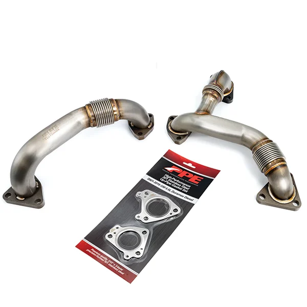 PPE 116120710 Replacement High Flow Up-Pipes | 07.5-10 6.6L Duramax