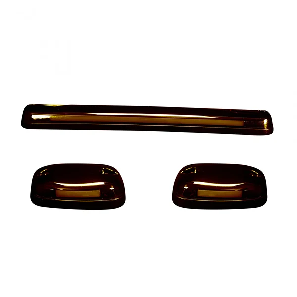 Recon 264156AMHP Amber Lens Amber OLED Bar-Style Cab Lights | 07.5-14 Silverado/Sierra