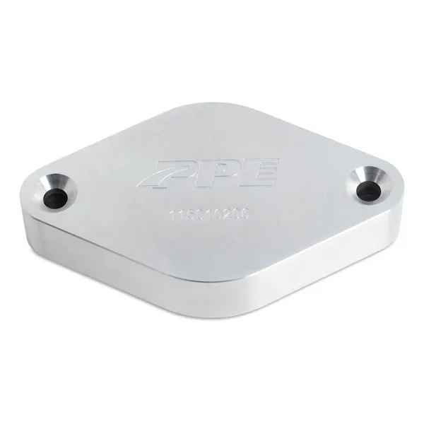 PPE Raw Turbo Resonator Delete Plug | 11-16 Duramax