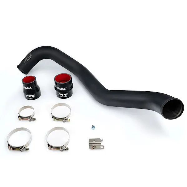 PPE 3” Black Hot Side Intercooler Pipe | 04.5-10 Duramax