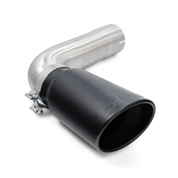 PPE 4” Stainless Tail Pipe Upgrade with Black Exhaust Tip | 20-24 Duramax