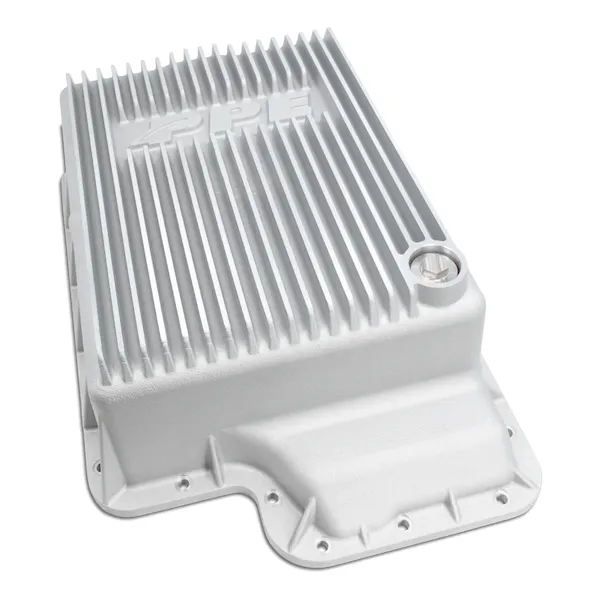 PPE Raw Heavy Duty Aluminum 5R110 Deep Transmission Pan | 03-10 Powerstroke