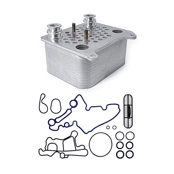 PPE 314030310 Heavy Duty Oil Cooler & Gasket Kit | 03-07 6.0L Powerstroke
