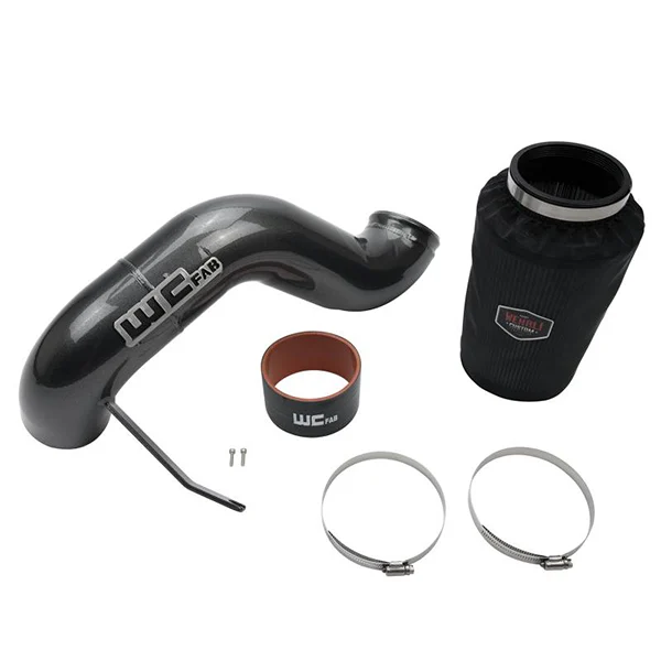 Wehrli 4" Intake Kit Gloss Black | 03-07 5.9L Cummins