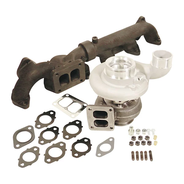 BD Power 1045292 Iron Horn Turbo Manifold Package | 07-18 6.7L Cummins