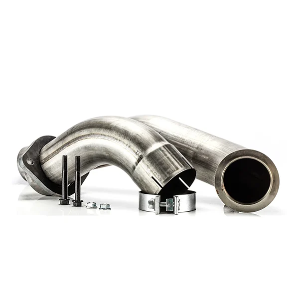RCD 4” S300/S400 Stainless Steel Downpipe | 08-10 6.4L Powerstroke