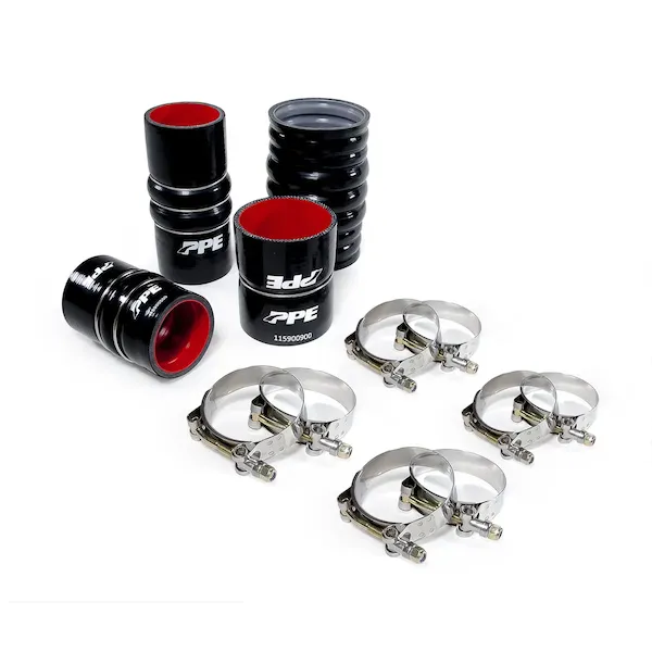 PPE LML 11-16 Silicone Hose And Clamp Kit Black