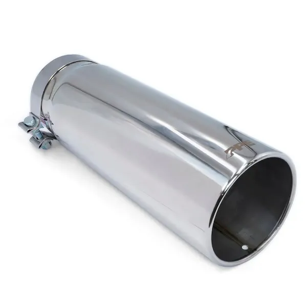 PPE 117021500 Polished 304 Stainless Steel Exhaust Tip | 15-24 6.6L Duramax