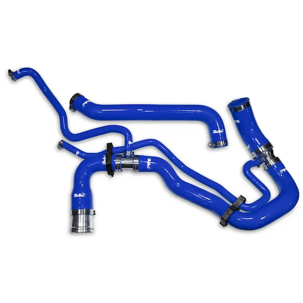 PPE 119022300 Blue Silicone Upper & Lower Coolant Hose Kit  | 11-16 6.6L Duramax
