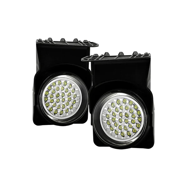 Spyder 5015679 LED Fog Lights | 03-06 Sierra