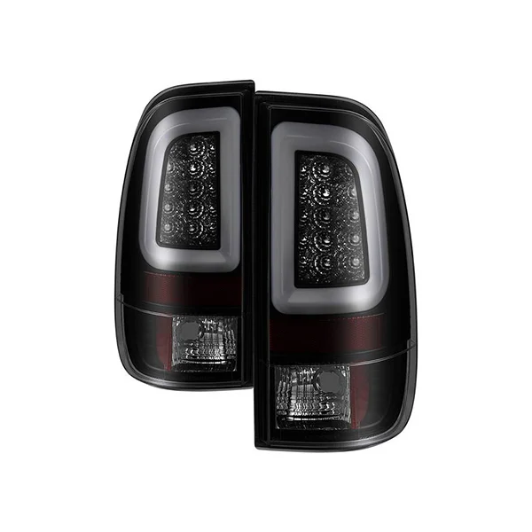 Spyder 5084248 Black Smoked Version 3 LED Light Bar Tail Lights | 99-07 F250/F350