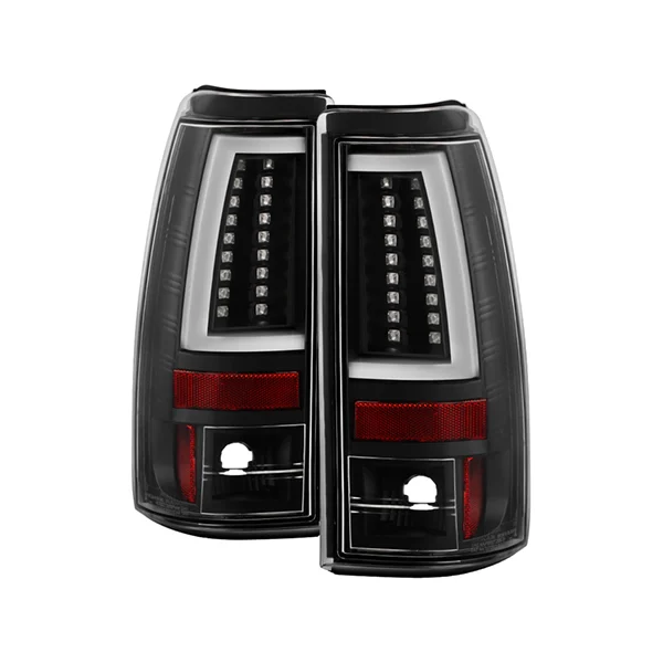 Spyder 5085849 Black LED Tail Lights | 03-06 Silverado