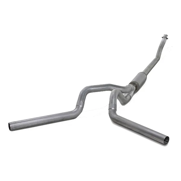 Diamond Eye K4214A 4” Aluminized Turbo Back Dual Side Exhaust | 94-02 5.9L Cummins