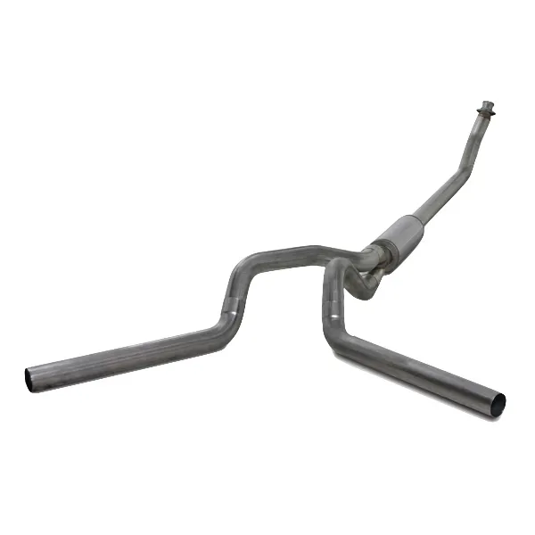 Diamond Eye K4214S 4” Stainless Turbo Back Dual Side Exhaust | 94-02 5.9L Cummins