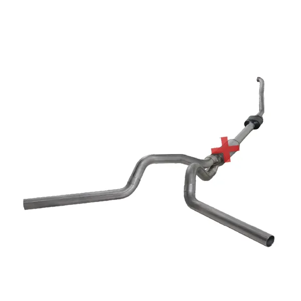 Diamond Eye K4310A 4” Aluminum Cat Back Exhaust | 94-97.5 7.3L Powerstroke